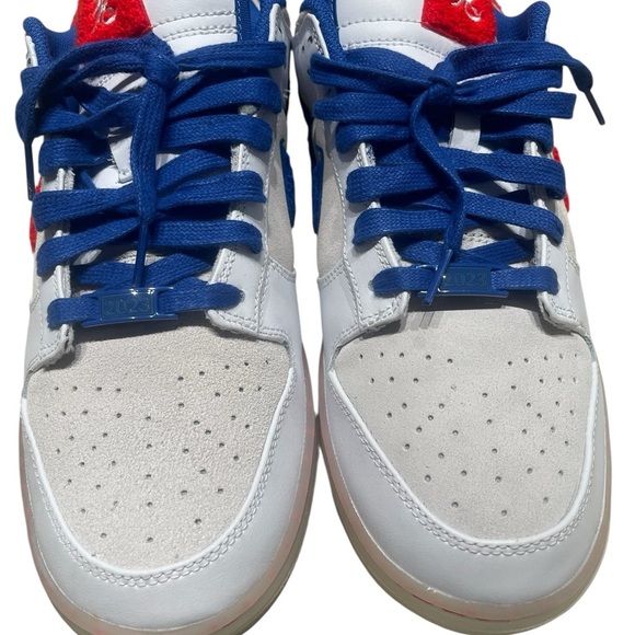 Nike Dunk Low Retro PRM Year of the Rabbit White Crimson Varsity Royal - Picture 7 of 7